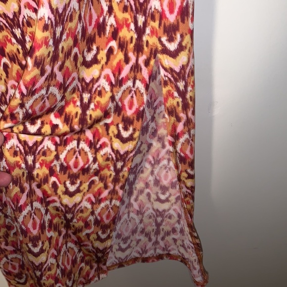 Kaileigh multi color maxi dress.  2X.  NWT - Picture 4 of 6